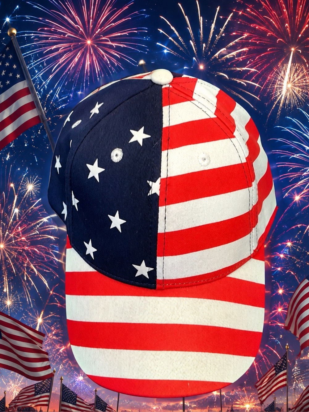 ❤️5 for $25❤️ - Stars n stripes cap - high quality - great condition